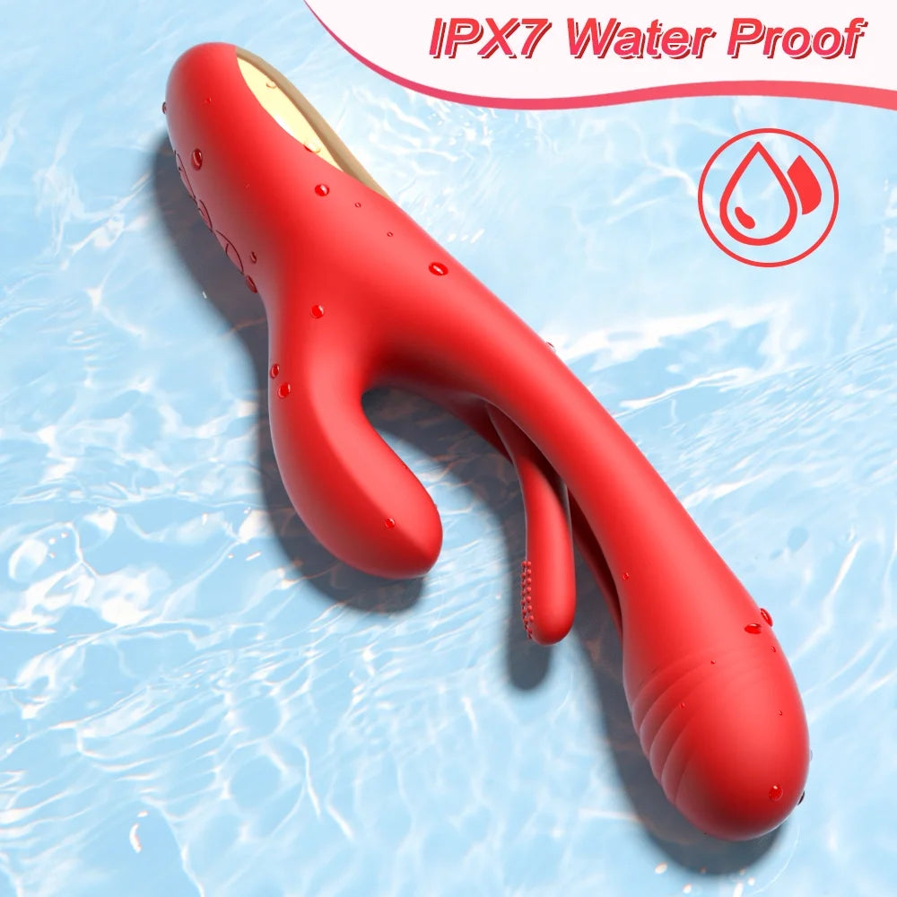 King - Rechargeable Dual-Tip Personal Wellness Massager