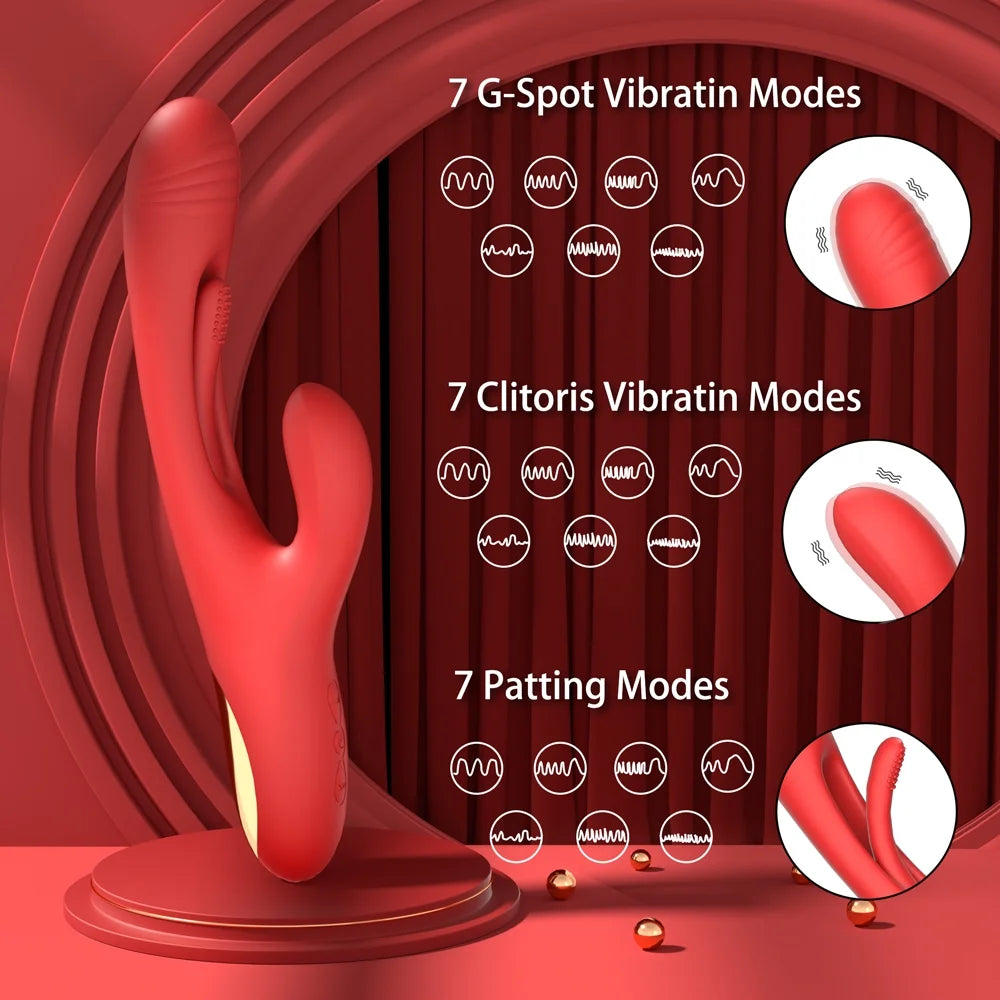 King - Rechargeable Dual-Tip Personal Wellness Massager