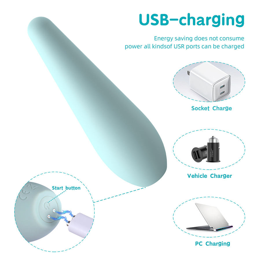 Pyramid - Waterproof USB Rechargeable Mini Personal Wellness Massager