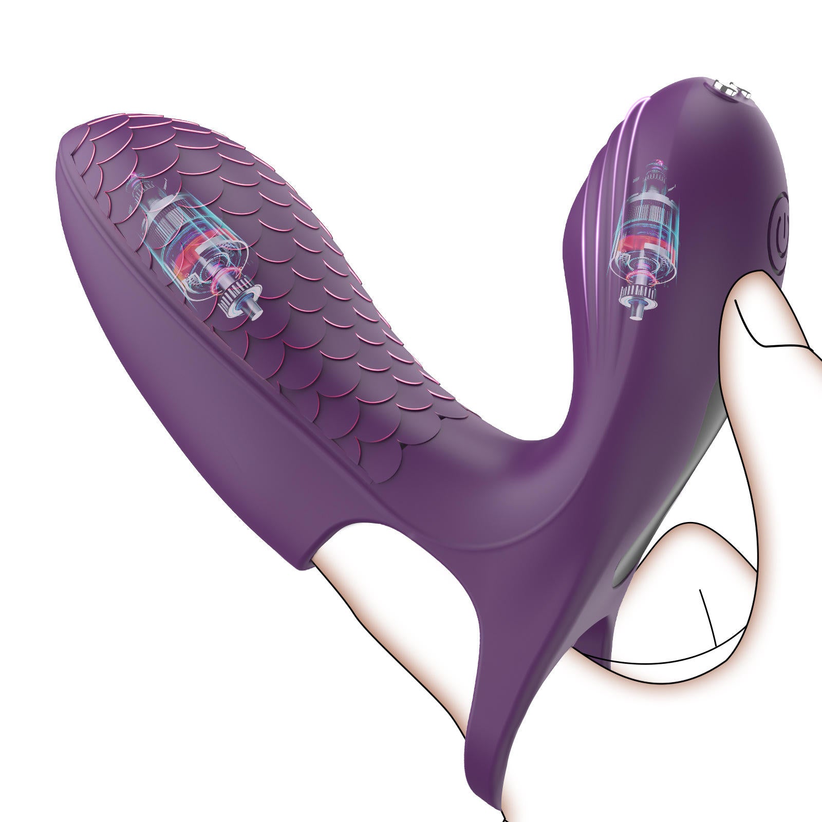 Mastani - Finger-Wearable Rechargeable Wellness Massager