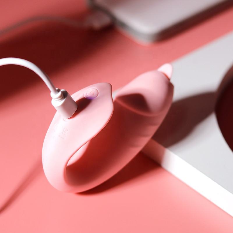 Pink Aura - Rechargeable U-Shape Wearable Wellness Massager with Remote