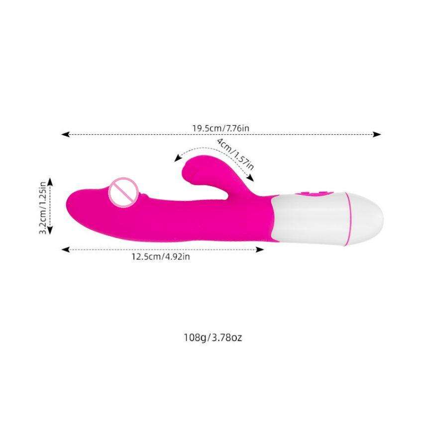 Velvet Bunny - Dual-Tip Personal Wellness Massager