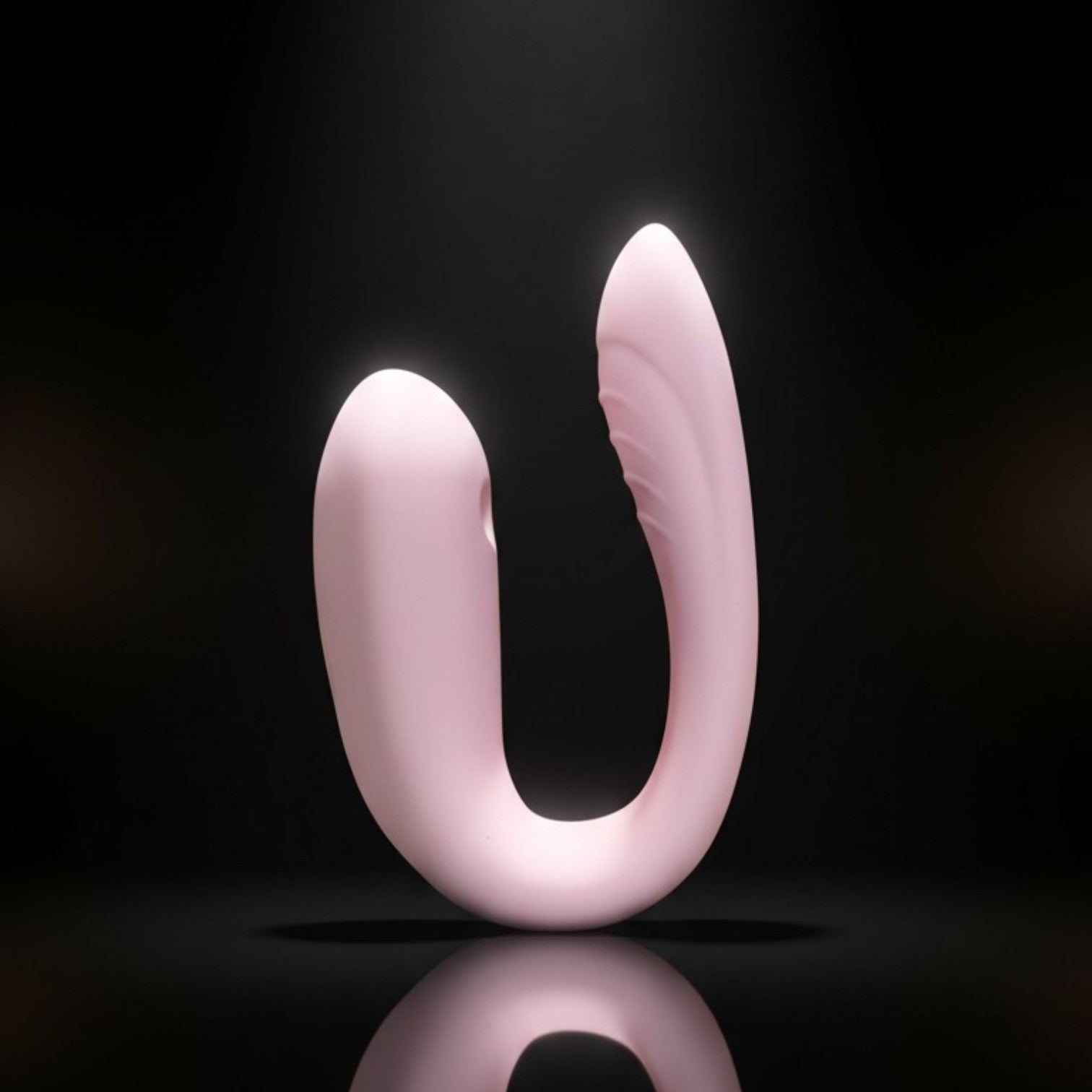 Pink Aura - Rechargeable U-Shape Wearable Wellness Massager with Remote