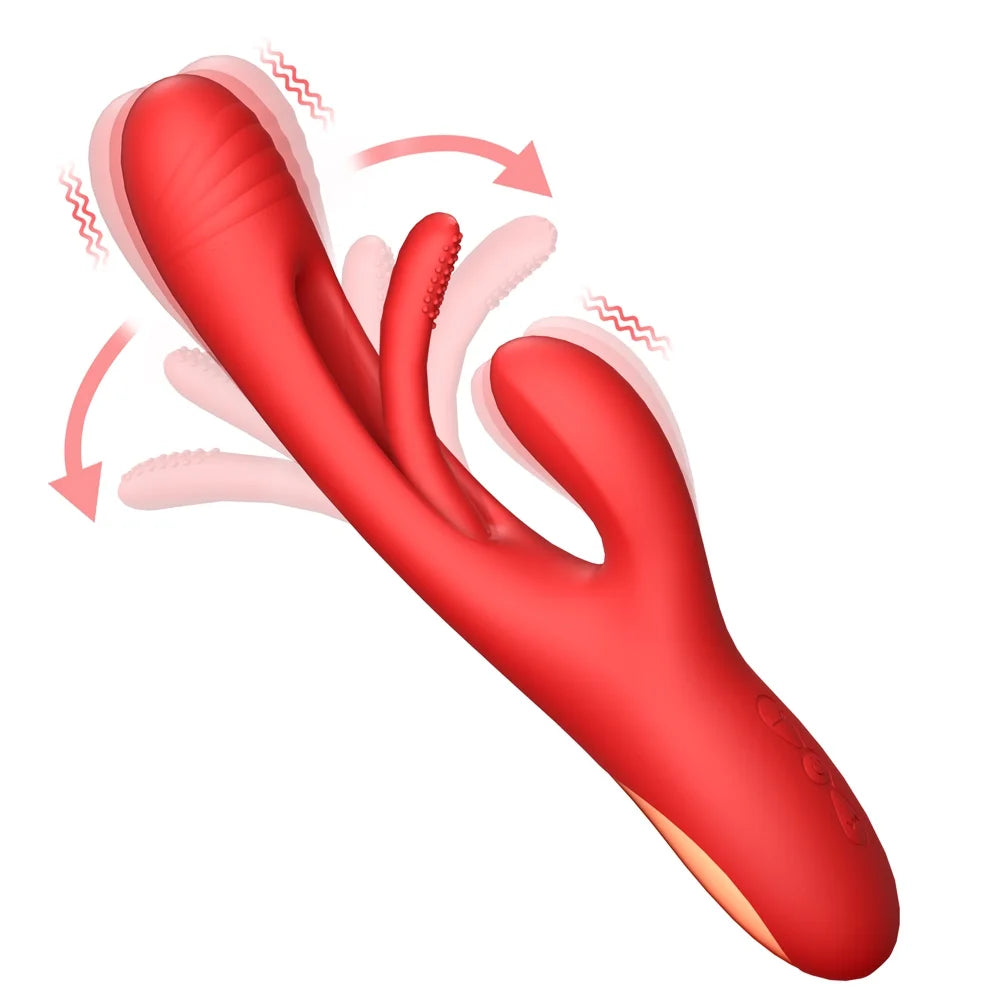 King - Rechargeable Dual-Tip Personal Wellness Massager